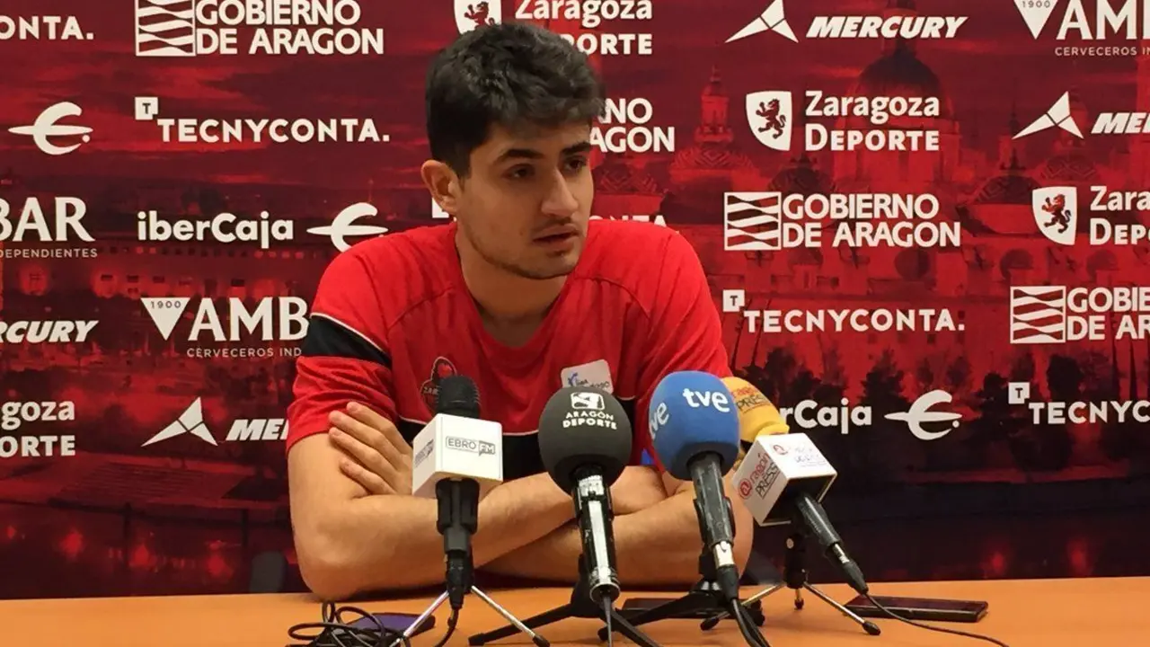 Marc Mart&iacute; cumple su primera temporada en la primera plantilla. Foto: Tecnyconta Zaragoza