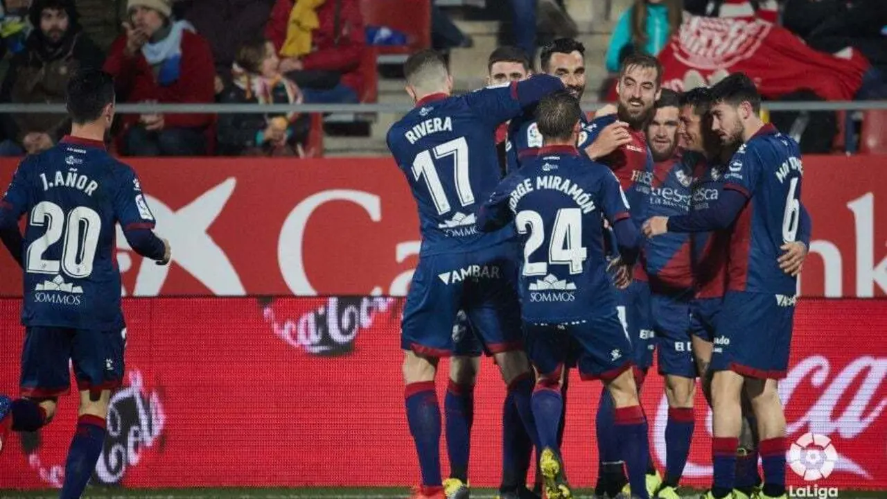 La SD Huesca iguala la racha de partidos sin perder que logr&oacute; la pasada temporada.| Foto: LaLiga