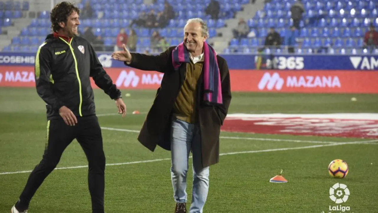 Pet&oacute;n, en El Alcoraz | Foto: LaLiga