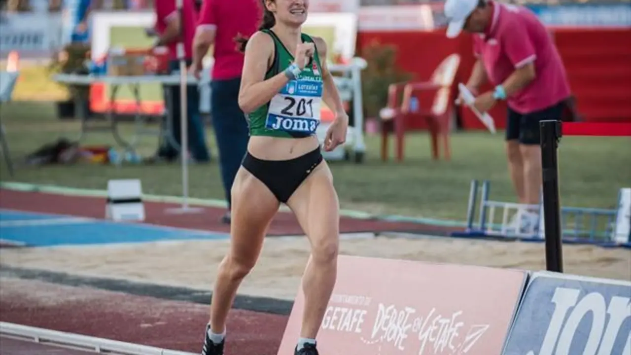Cristina Espejo, en imagen de archivo. Foto: Federaci&oacute;n Aragonesa de Atletismo