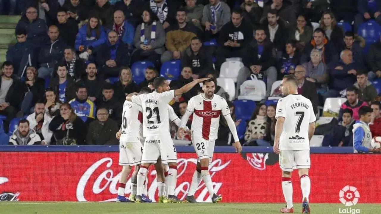 Enric Gallego marc&oacute; su segundo tanto con la SD Huesca | Foto: LFP