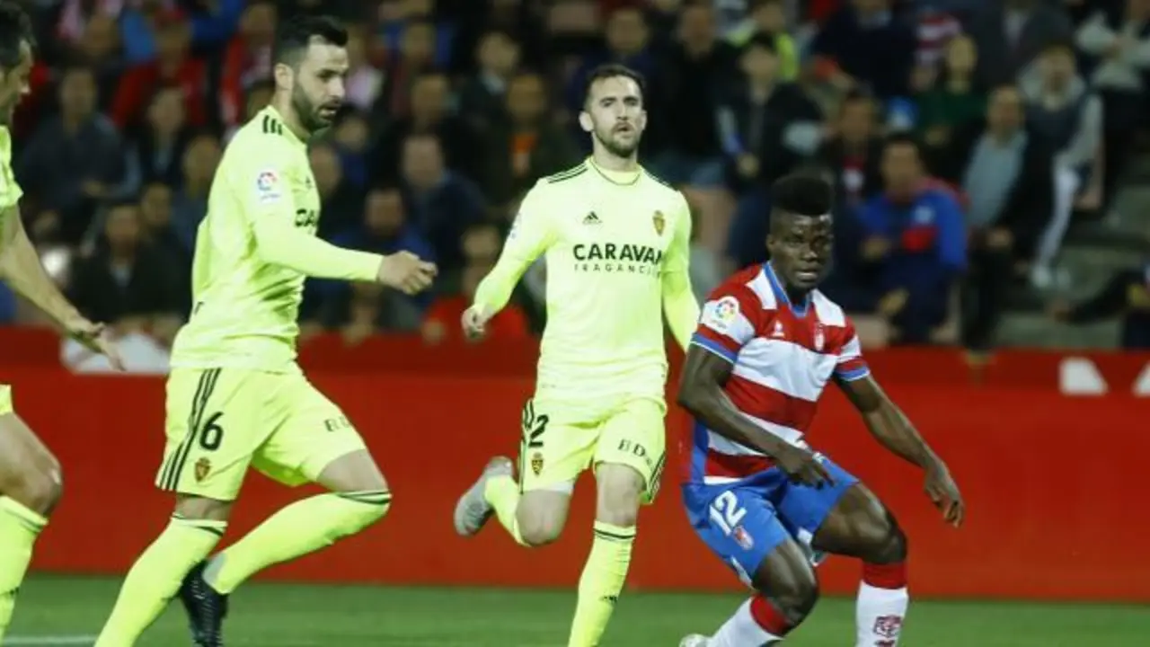 Benito, en una acci&oacute;n del partido | Foto: LaLiga