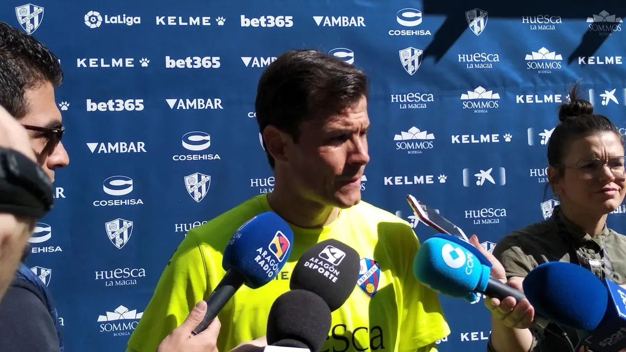 Camacho hace balance de la temporada. Foto: SportArag&oacute;n