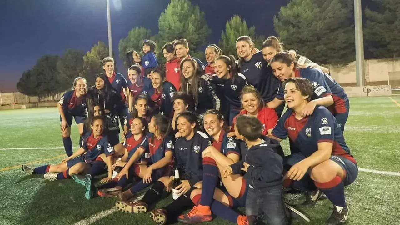 Imagen de la celebraci&oacute;n del equipo | Foto: C.Pascual