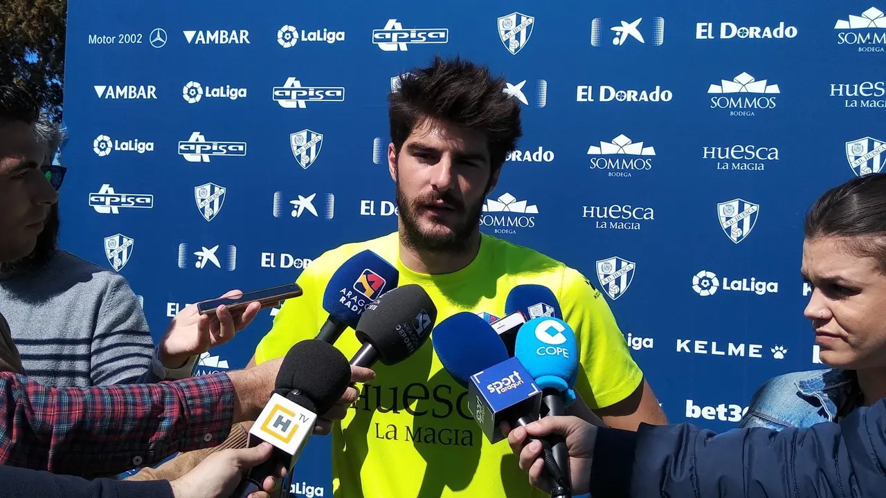 Melero ultima su regreso a la competici&oacute;n. Foto: SportArag&oacute;n