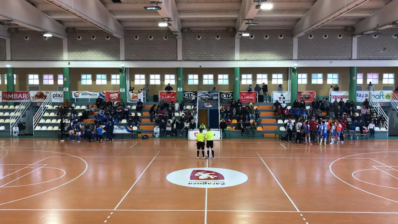 Imagen del partido. Foto: Sala Zaragoza