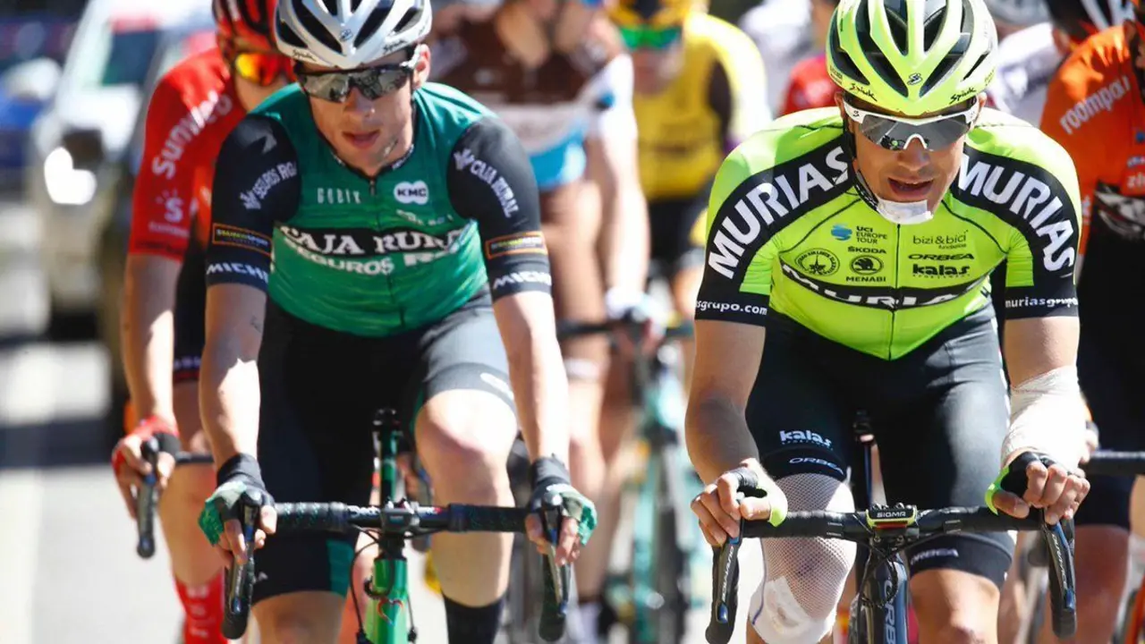 Sergio Samitier, a la derecha, en la pasada Volta | Foto: Photo G&oacute;mez Sport