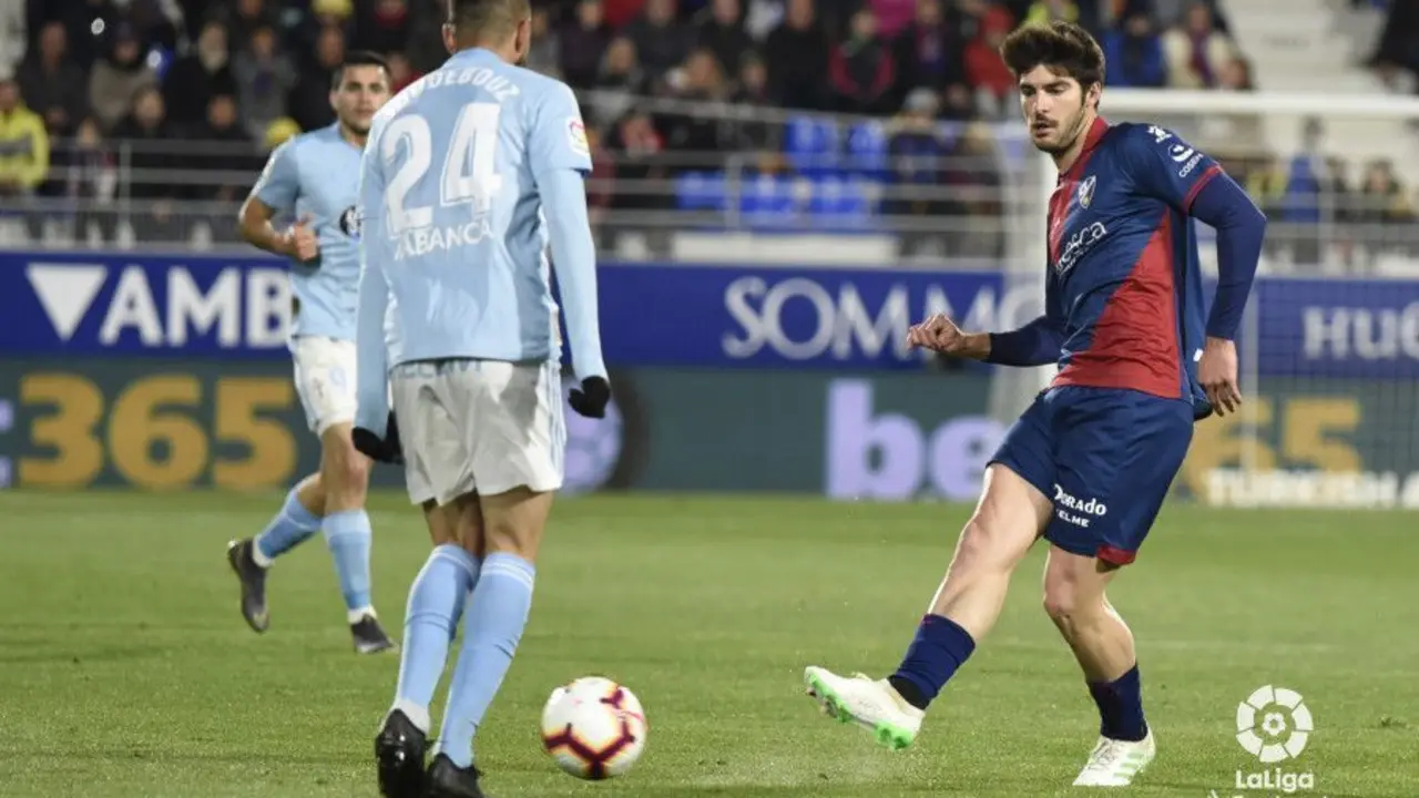 Melero volvi&oacute; a jugar frente al Celta despu&eacute;s de su lesi&oacute;n | Foto: LFP
