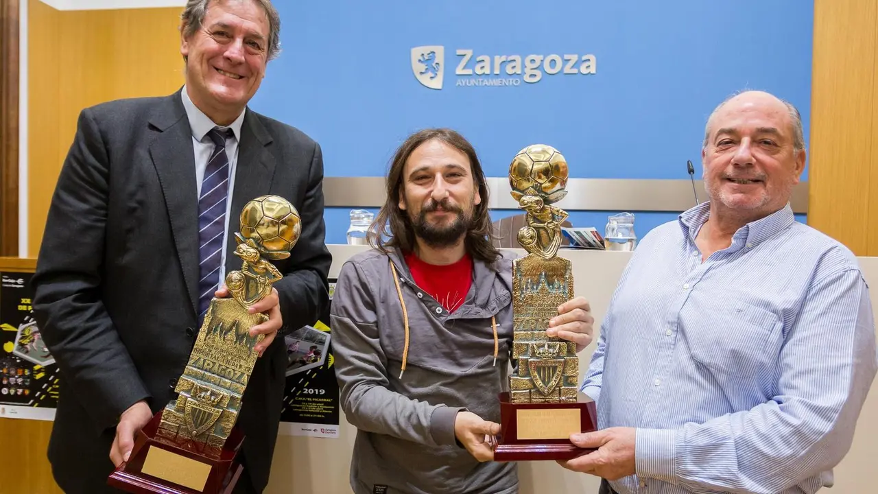 Presentaci&oacute;n del Torneo de Futbol Base Ibercaja Ciudad de Zaragoza. Foto: Ayuntamiento de Zaragoza