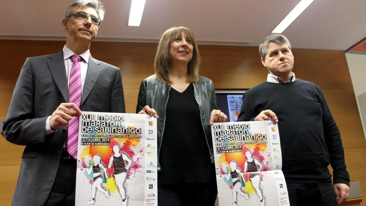 Presentaci&oacute;n del Medio Marat&oacute;n de Sabi&ntilde;&aacute;nigo en la DPH. Foto: DPH