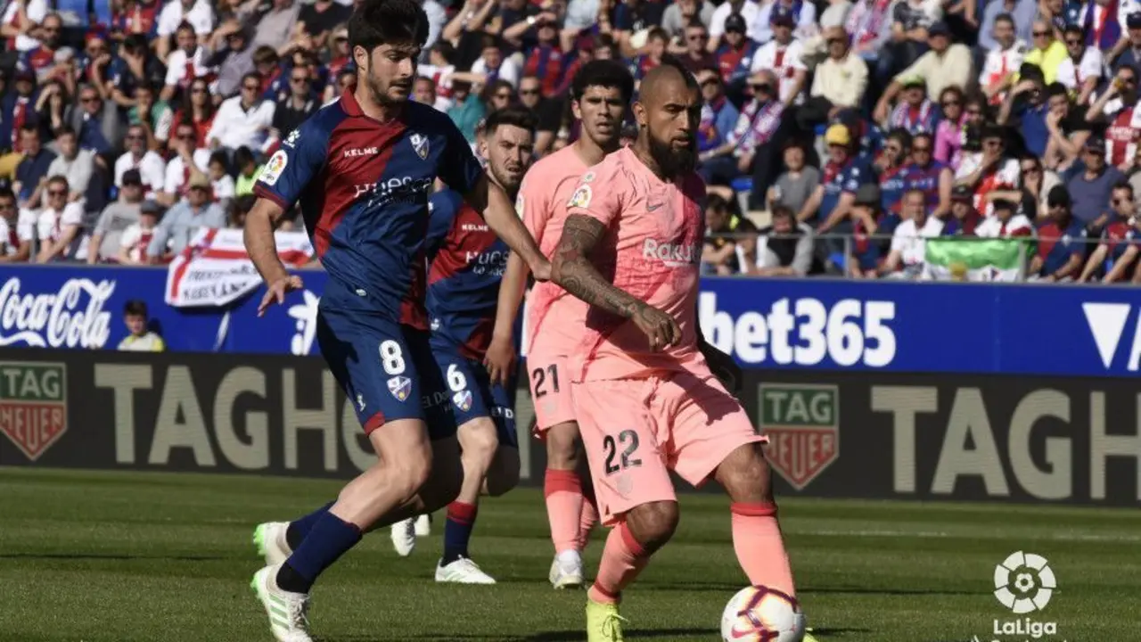 El Huesca no tuvo fe en el triunfo. Foto: LaLiga