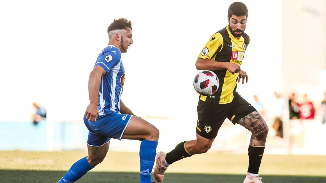 Ejea y H&eacute;rcules han empatado a cero. Foto: @cfhercules
