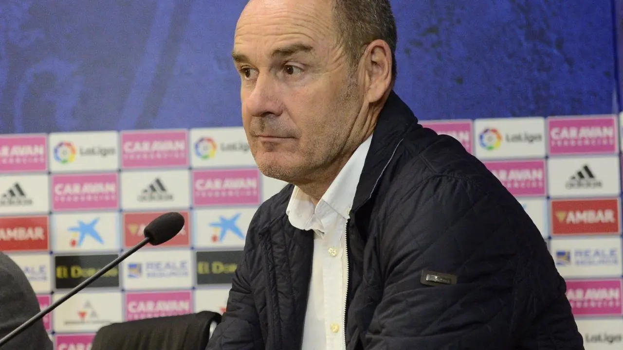 V&iacute;ctor Fern&aacute;ndez apela a la unidad. Foto: Real Zaragoza