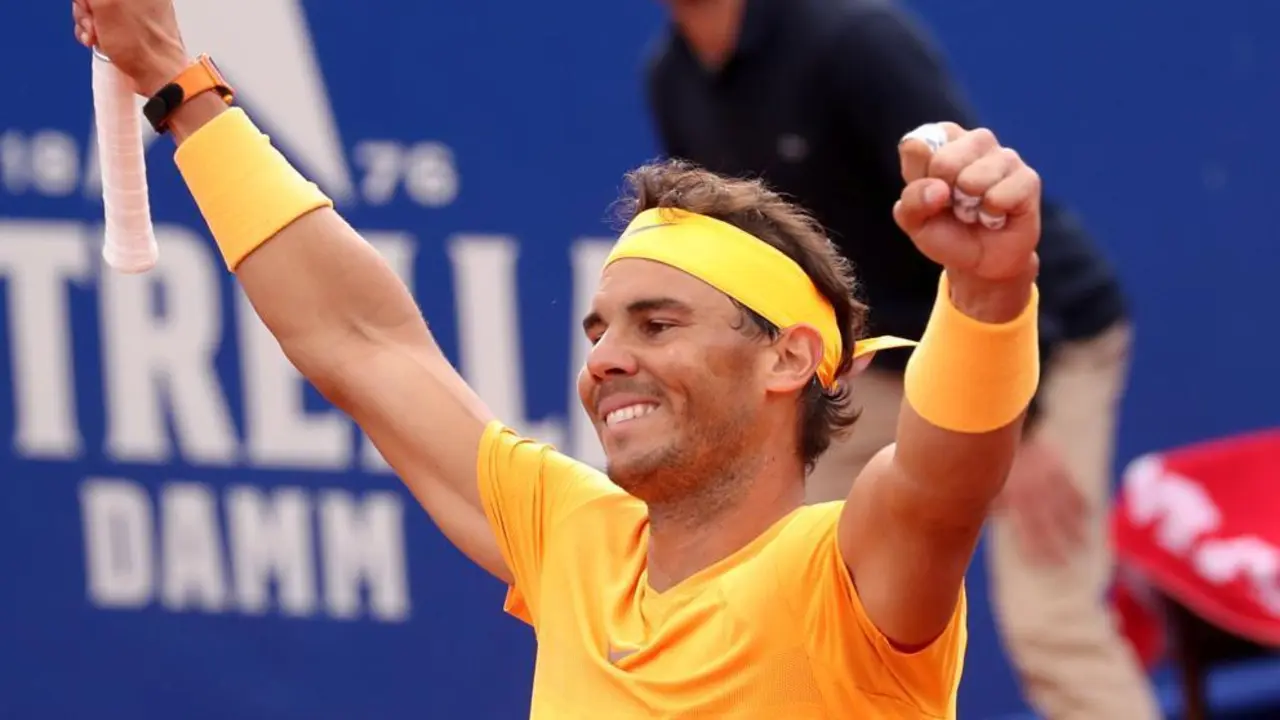 Rafael Nadal celebra un triunfo en pasadas ediciones del torneo | Foto:  La Vanguardia
