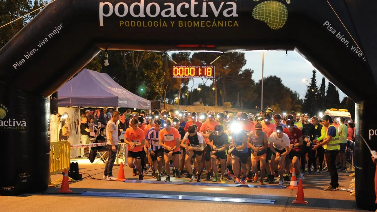 Espectacular imagen de la salida de la edici&oacute;n anterior. Foto: Campus de Huesca