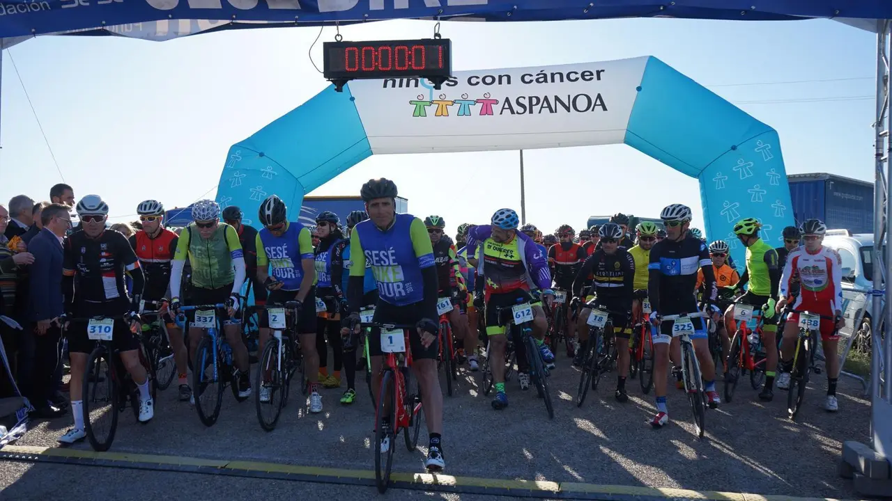 Indur&aacute;in fue protagonista de la Ses&eacute; Bike Tour de la pasada edici&oacute;n en Urrea de Ga&eacute;n. |Foto: Organizaci&oacute;n