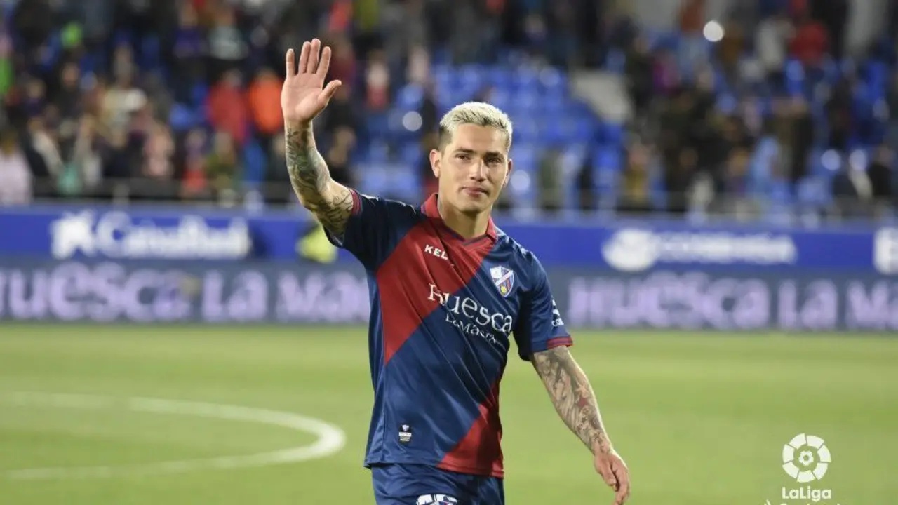 'Chimy' se desped&iacute;a de la afici&oacute;n con l&aacute;grimas en los ojos | Foto: LaLiga
