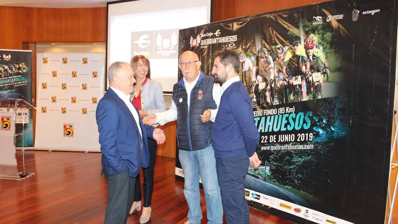 La Quebrantahuesos ha sido presentada oficialmente hoy en Huesca. Foto: DPH