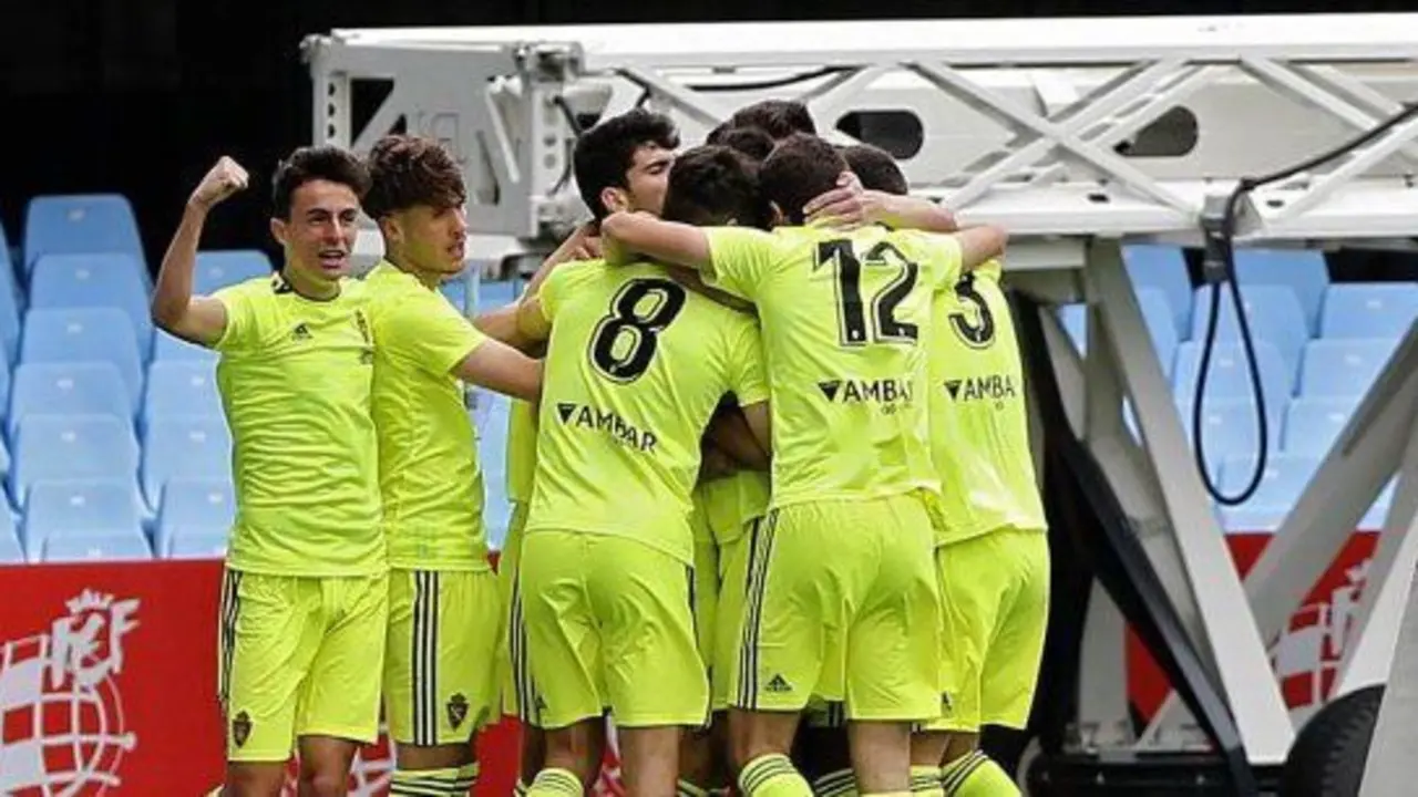 Mej&iacute;a ha jugado esta temporada en el Real Zaragoza juvenil. Foto: Real Zaragoza
