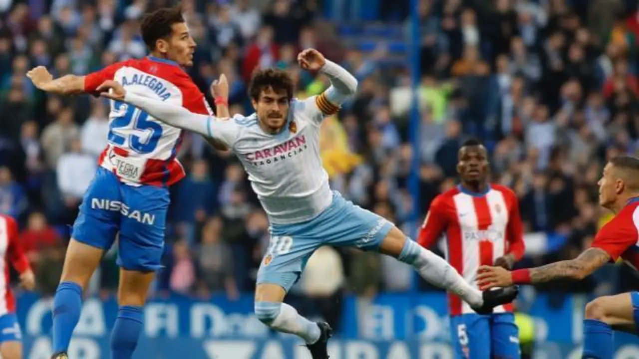 Javi Ros, en un lance del &uacute;ltimo partido. Foto: LaLiga