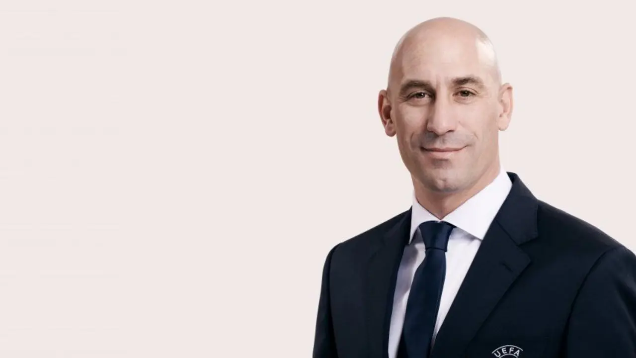 Rubiales, en la imagen, es el presidente de la Real Federaci&oacute;n Espa&ntilde;ola de F&uacute;tbol. Foto: Rfef