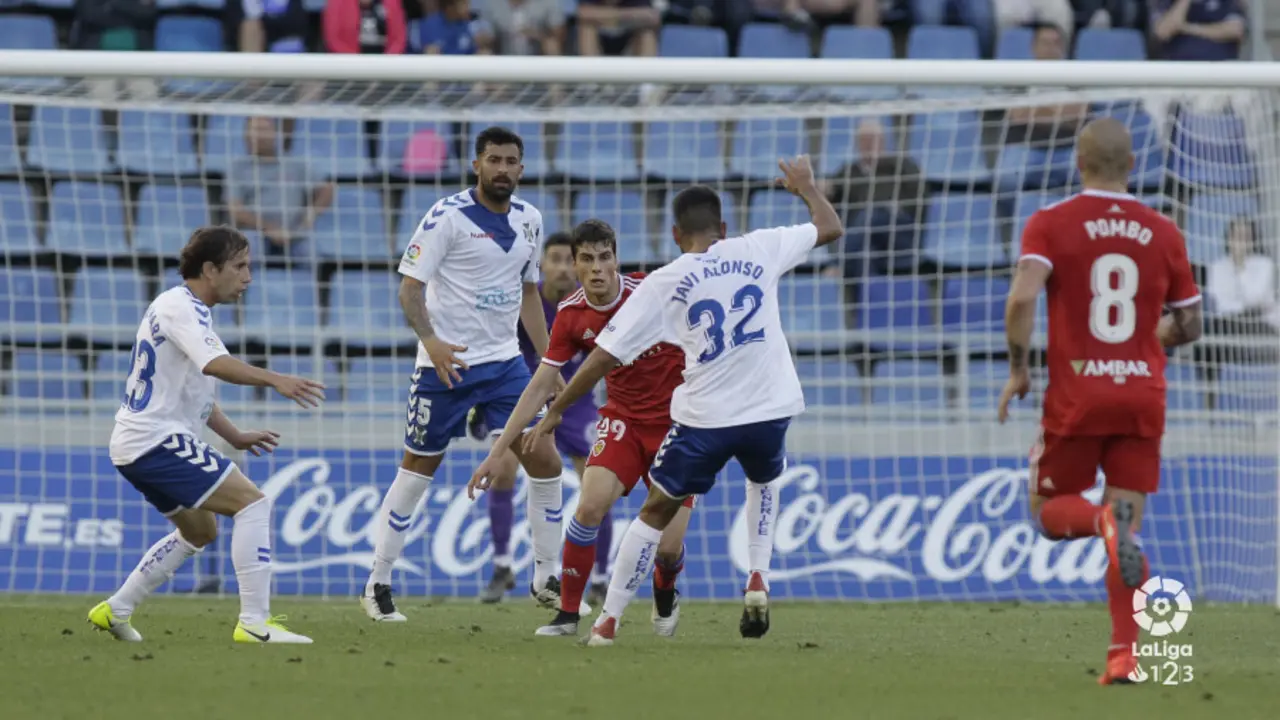 El Real Zaragoza cierra la temporada con derrota en Tenerife. Foto: La Liga 123