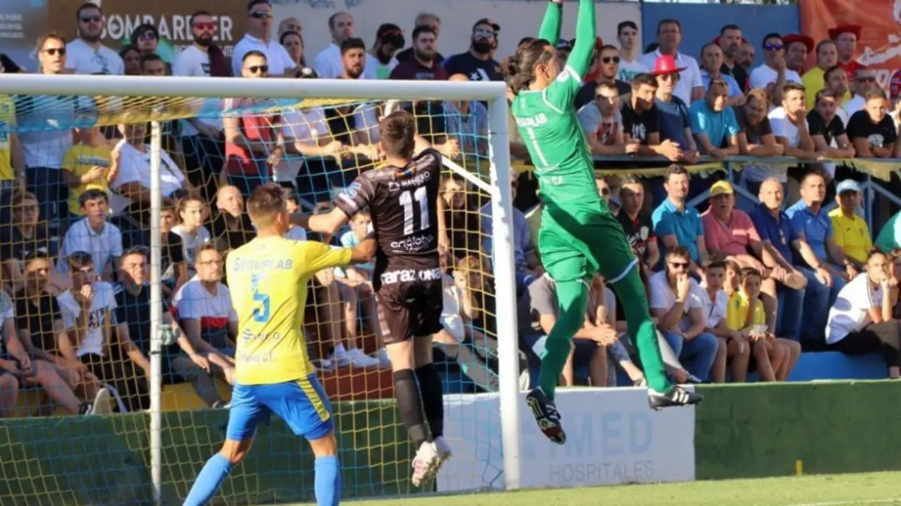 El Tarazona en la primera ronda de playoff ante el Orihuela. Foto: SD Tarazona