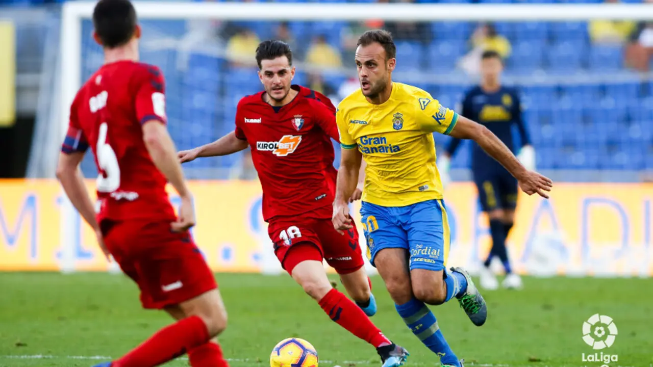 Juan Cala con la camiseta de Las Palmas. Foto: La Liga 123