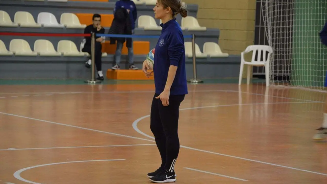 Mar&iacute;a Bes, en el pabell&oacute;n de La Granja. Foto: Colo Colo Zaragoza