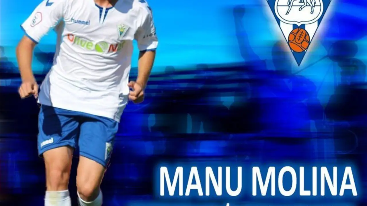 Manu Molina llega a la SD Ejea. Foto: SD Ejea