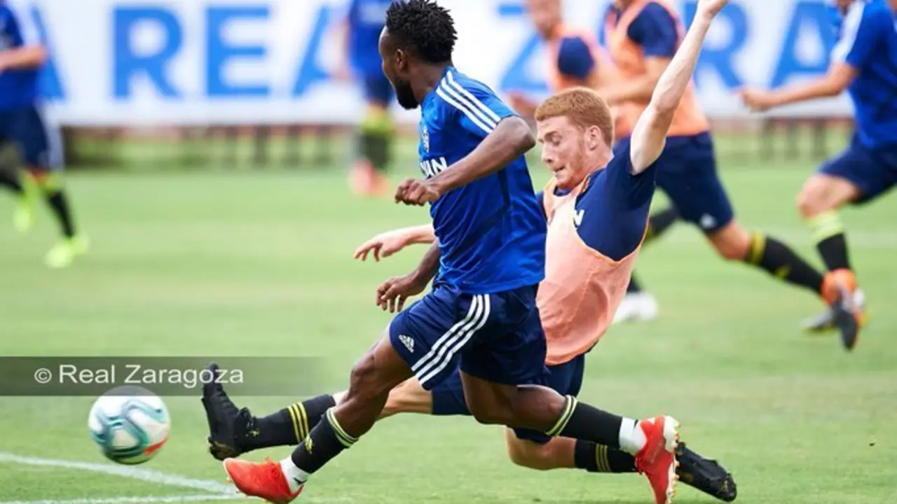 Real Zaragoza y Deportivo Arag&oacute;n han jugado en la Ciudad Deportiva. Foto: Real Zaragoza