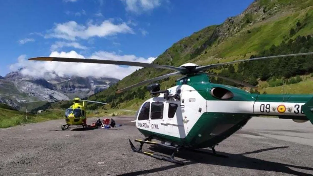 Nuevo rescate de la Guardia Civil de monta&ntilde;a en Huesca | Foto: Guardia Civil