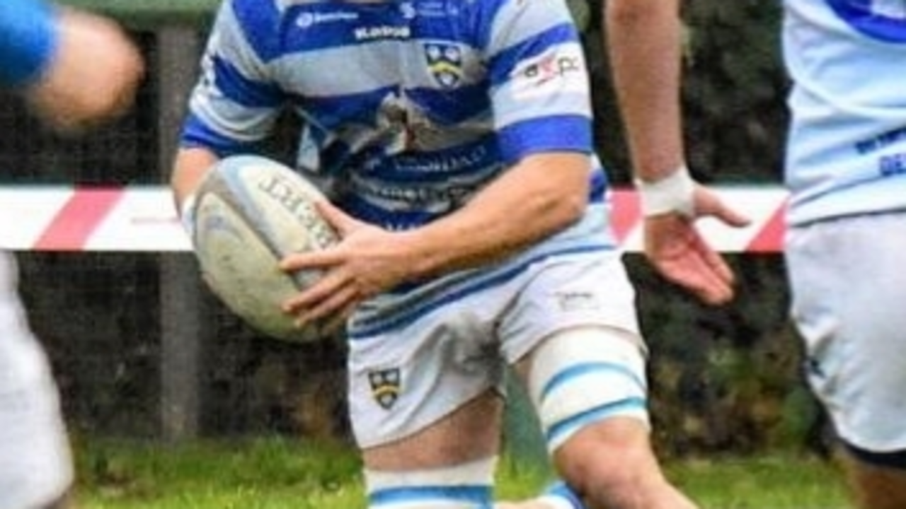 I&ntilde;aki Cisneros, nuevo rugbier del Bantierra F&eacute;nix, a la carrera. Foto: FB I&ntilde;aki Cisneros
