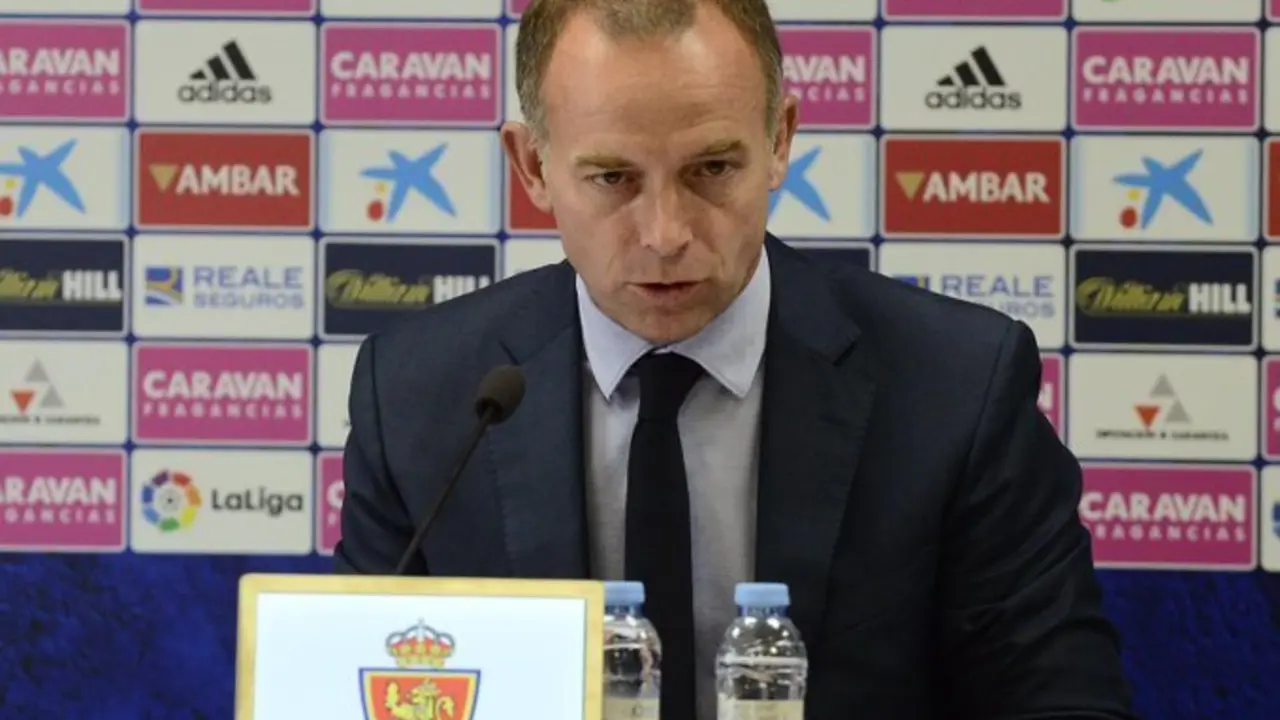 Christian Lapetra, presidente del Real Zaragoza en una imagen de archivo. Foto: Real Zaragoza