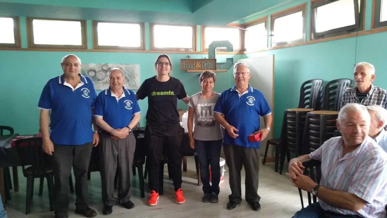 Imagen del torneo de petanca celebrado el a&ntilde;o pasado en Biota. Foto: Comarca Cinco Villas