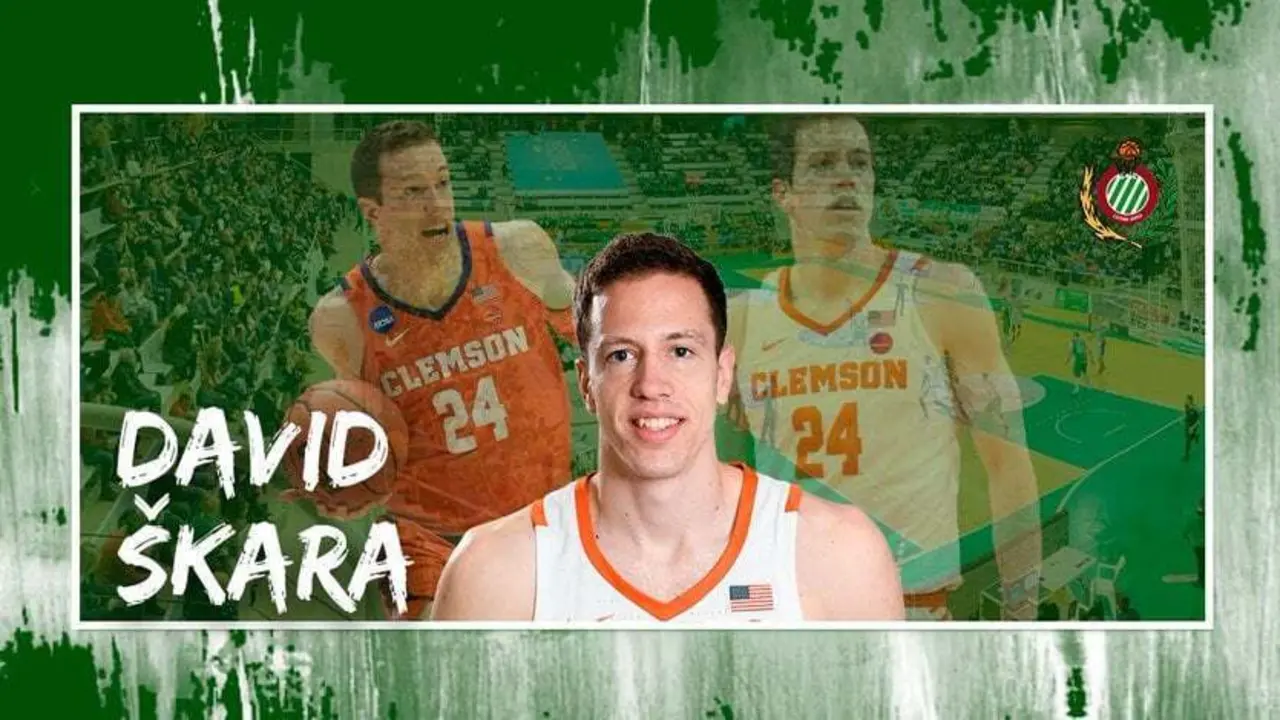 Cartel del Levitec Huesca para anunciar el fichaje de David Skara