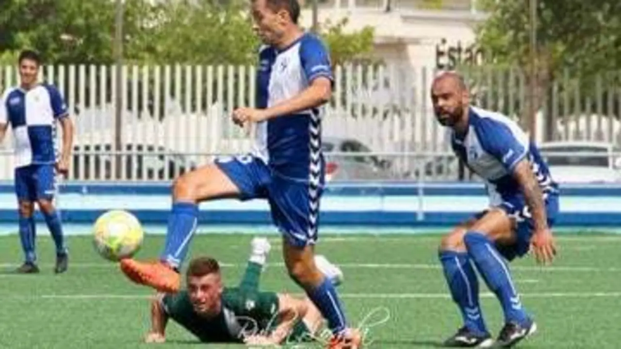 El Ebro en su empate ante el Espanyol B. Foto: Rub&eacute;n Losada