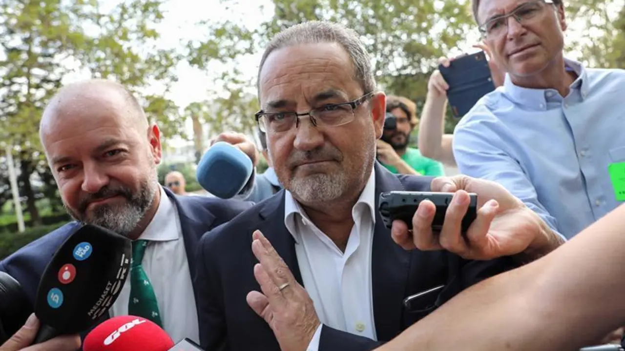 Agapito Iglesias ha vuelto a los Juzgados. Foto: EFE