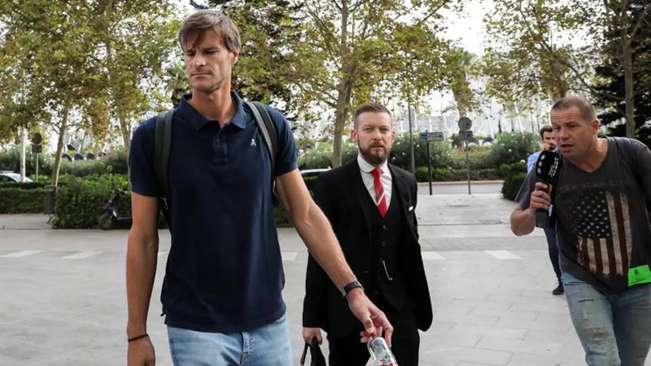Leo Franco ha comparecido en el juicio por el presunto ama&ntilde;o del Levante - Zaragoza. Foto: EFE