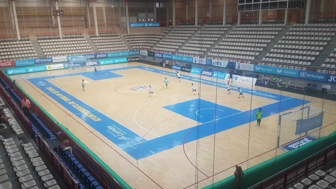 El pabell&oacute;n Jorge Garbajosa de Torrej&oacute;n de Ardoz. Foto: F&uacute;tbol Emotion Zaragoza