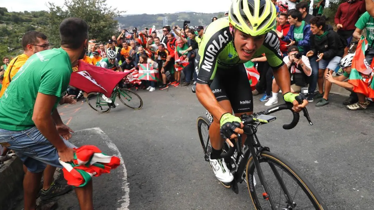 Fernando Barcel&oacute; en el Muro de Arraiz | Foto: Photo Gomez Sport