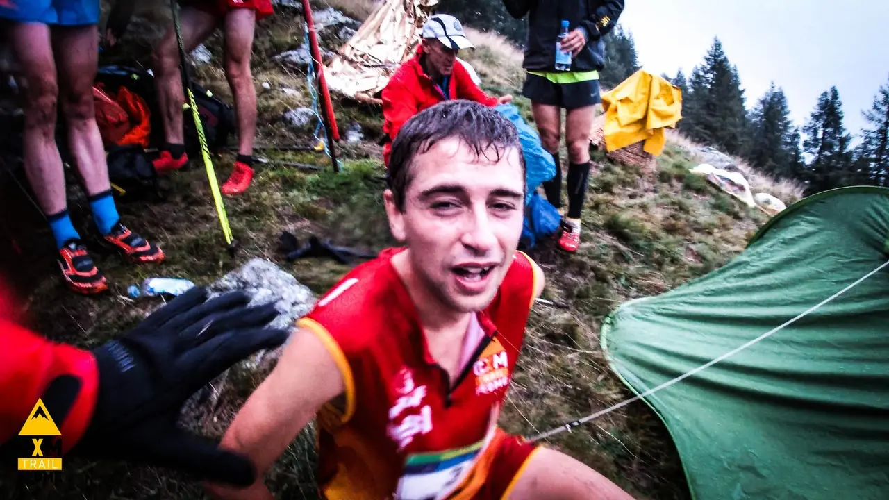 Dani Osanz en una imagen de archivo de la Copa del Mundo de KV. Foto: FEDME
