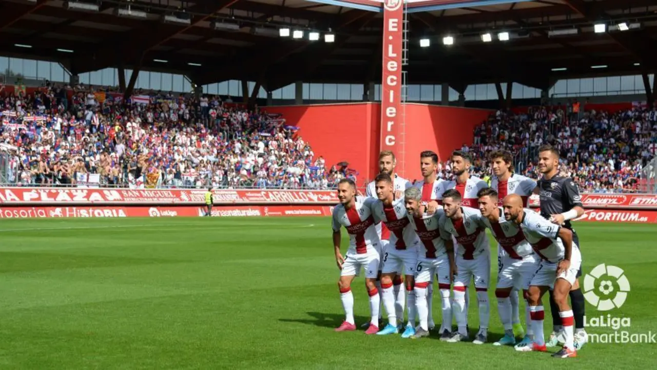 Once inicial del Huesca en Los Pajaritos | Foto: LaLiga