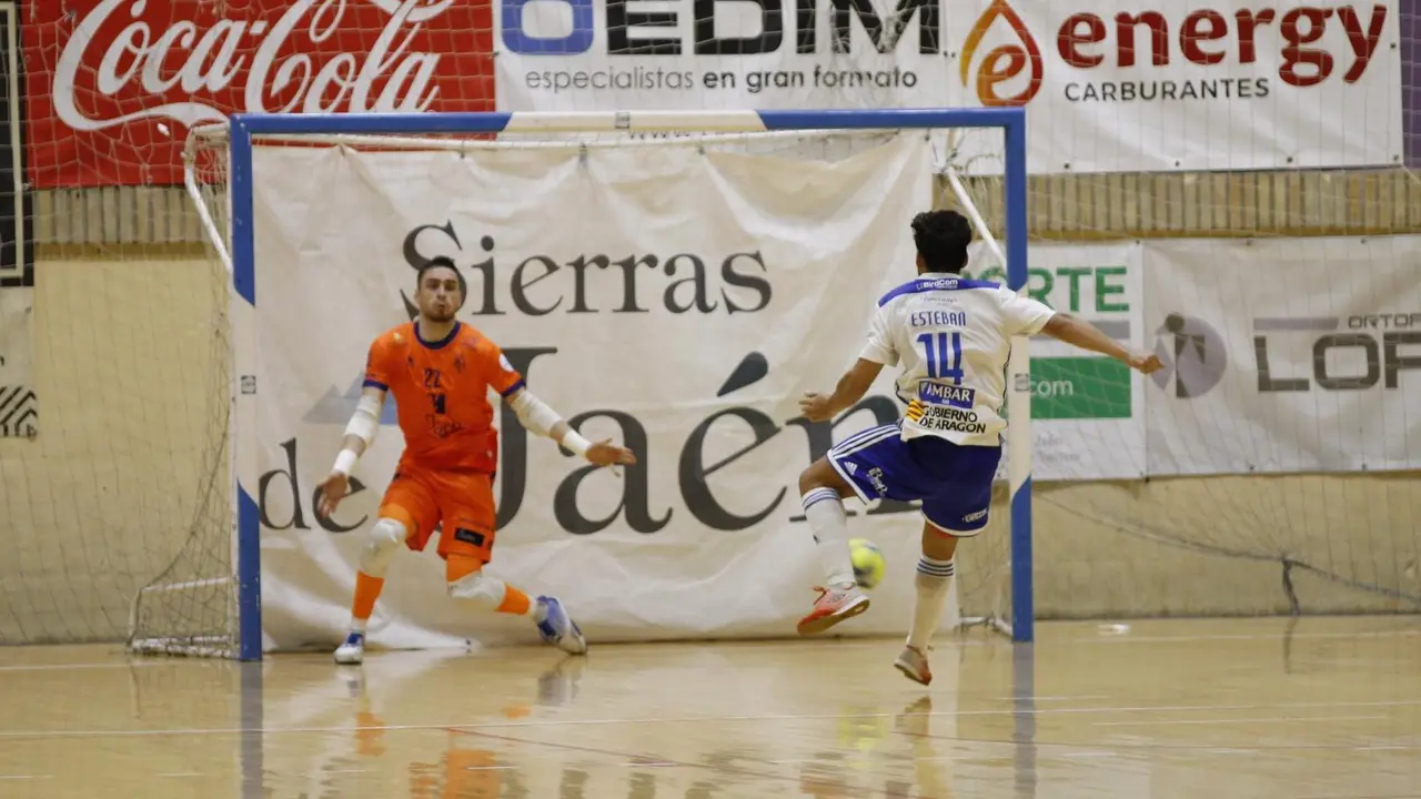 Esteban Cejudo, en el partido del s&aacute;bado pasado. Foto: Ja&eacute;n FS