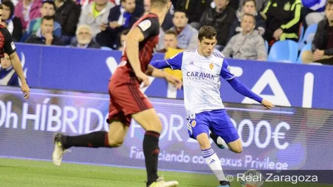 Alberto Soro ya se ha estrenado como goleador esta temporada. | Foto: Real Zaragoza