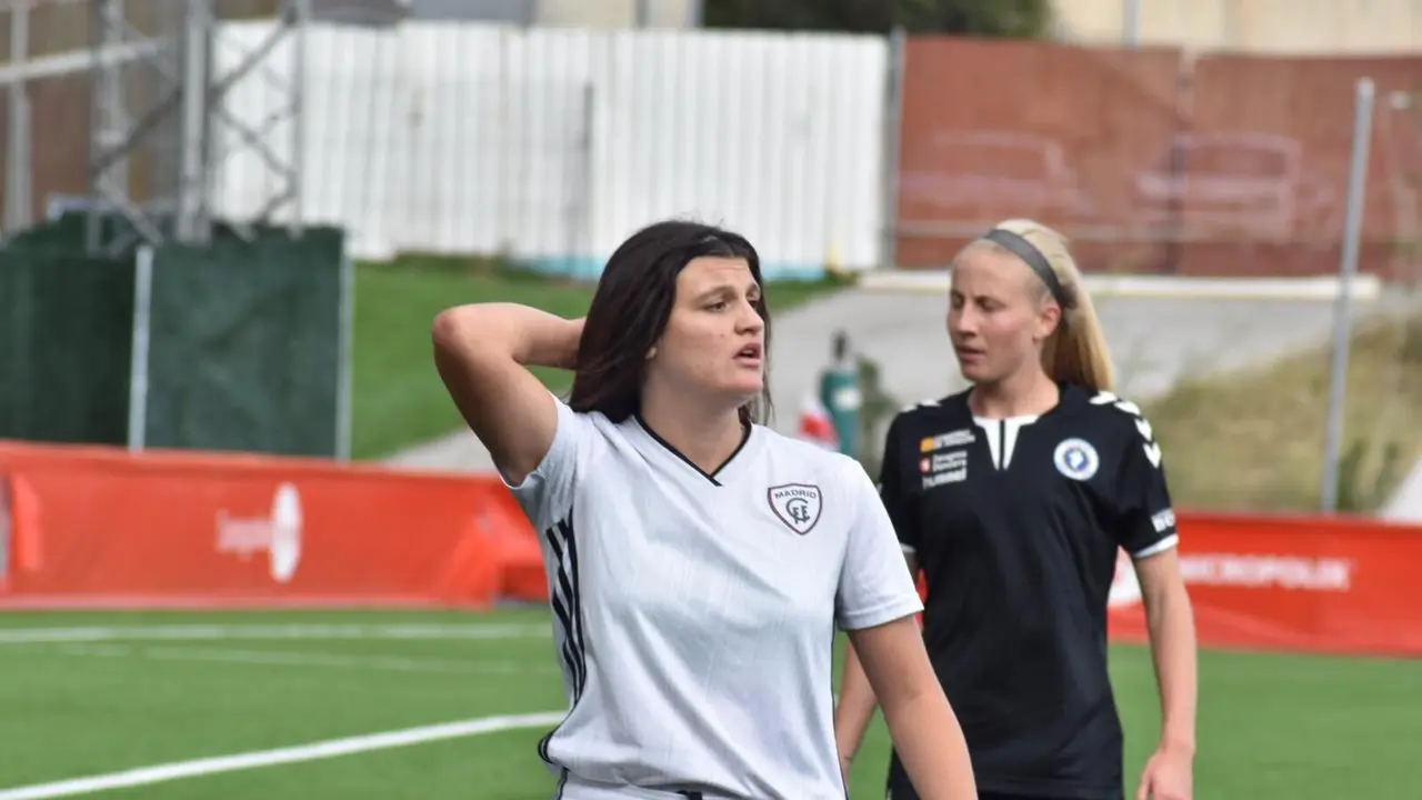 Imagen del partido del Zaragoza CFF en Madrid. Foto: Madrid CFF B