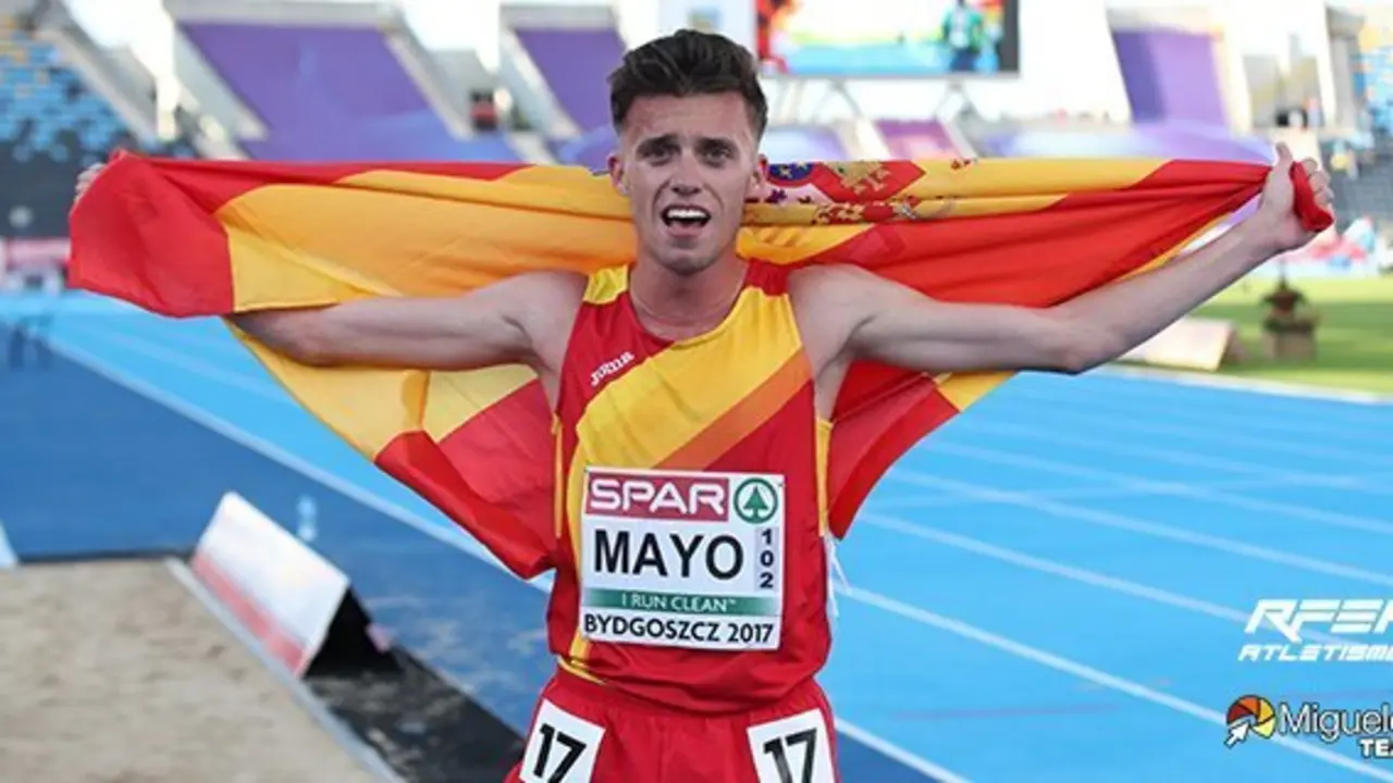 El atleta aragon&eacute;s Carlos Mayo. Foto: RFEA