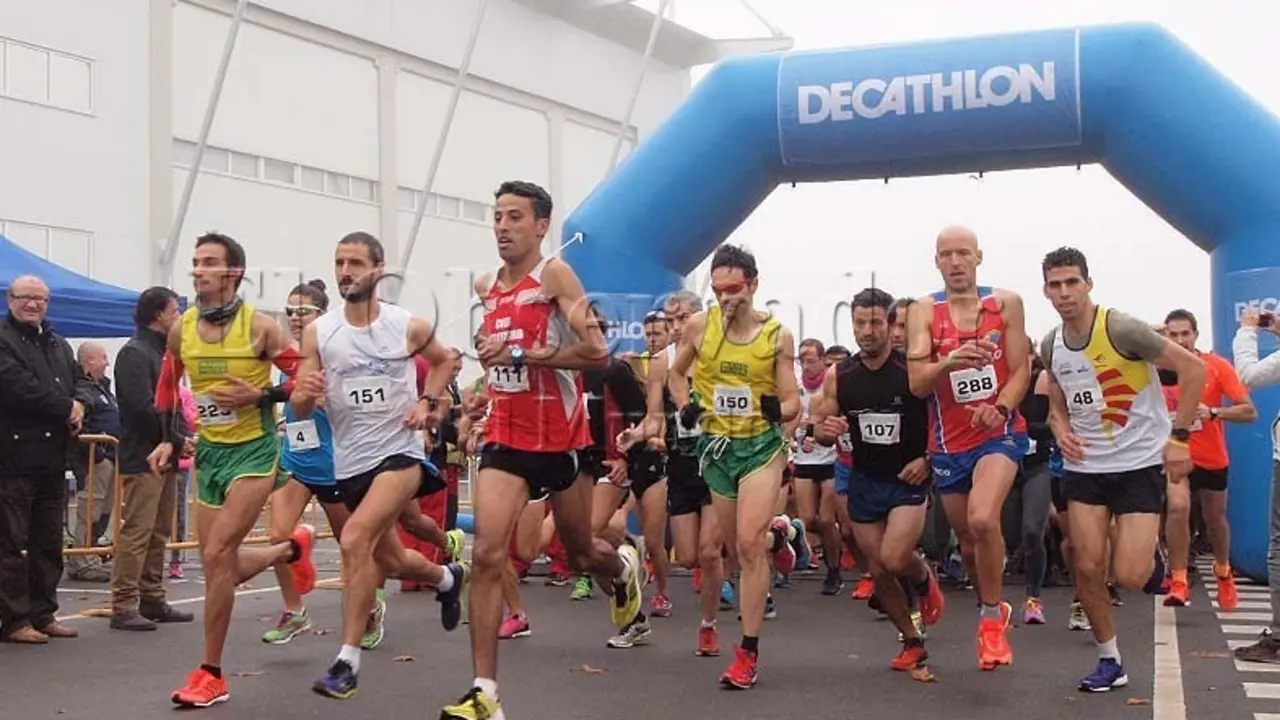 Imagen de una anterior edici&oacute;n del Medio Marat&oacute;n Ciudad de Huesca. Foto: C.Pascual
