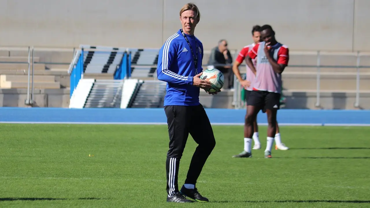Guti, nuevo entrenador del Almer&iacute;a. Foto: UD Almer&iacute;a