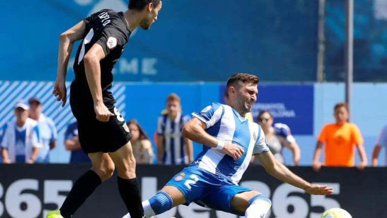 El Ejea pierde por 3 a 1 ante el Espanyol. Foto: RCD Espanyol